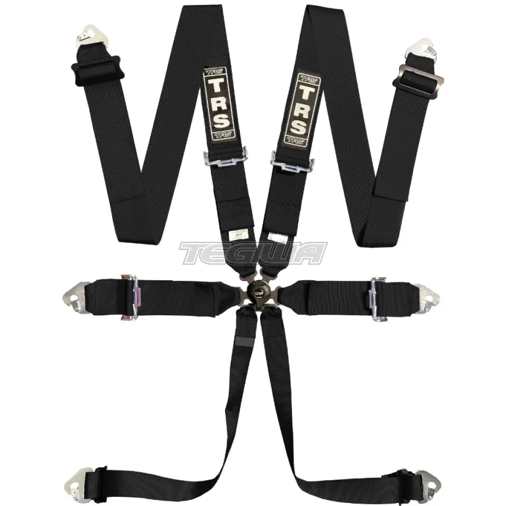 Trs Magnum 3In 6 Point Fia Harness Standard – Entry Level / Black Harnesses