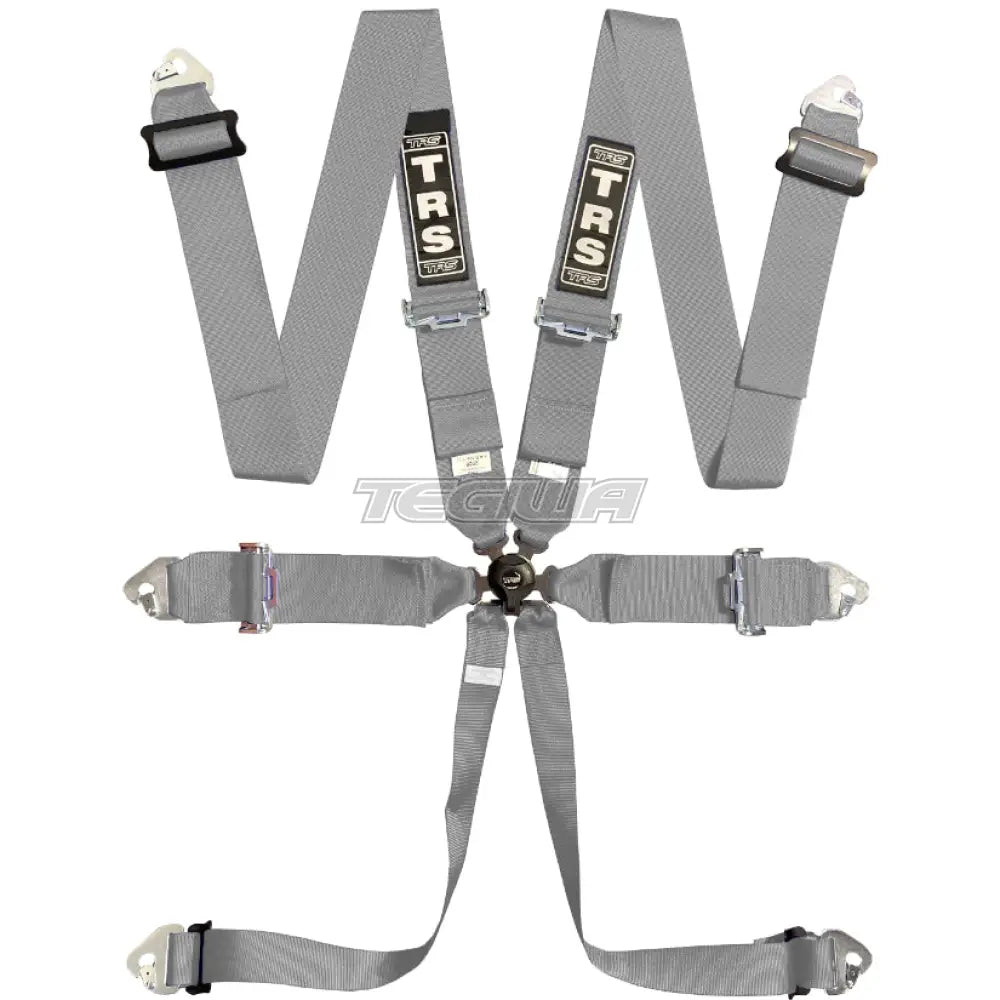 Trs Magnum 3In 6 Point Fia Harness Standard – Entry Level / Grey Harnesses