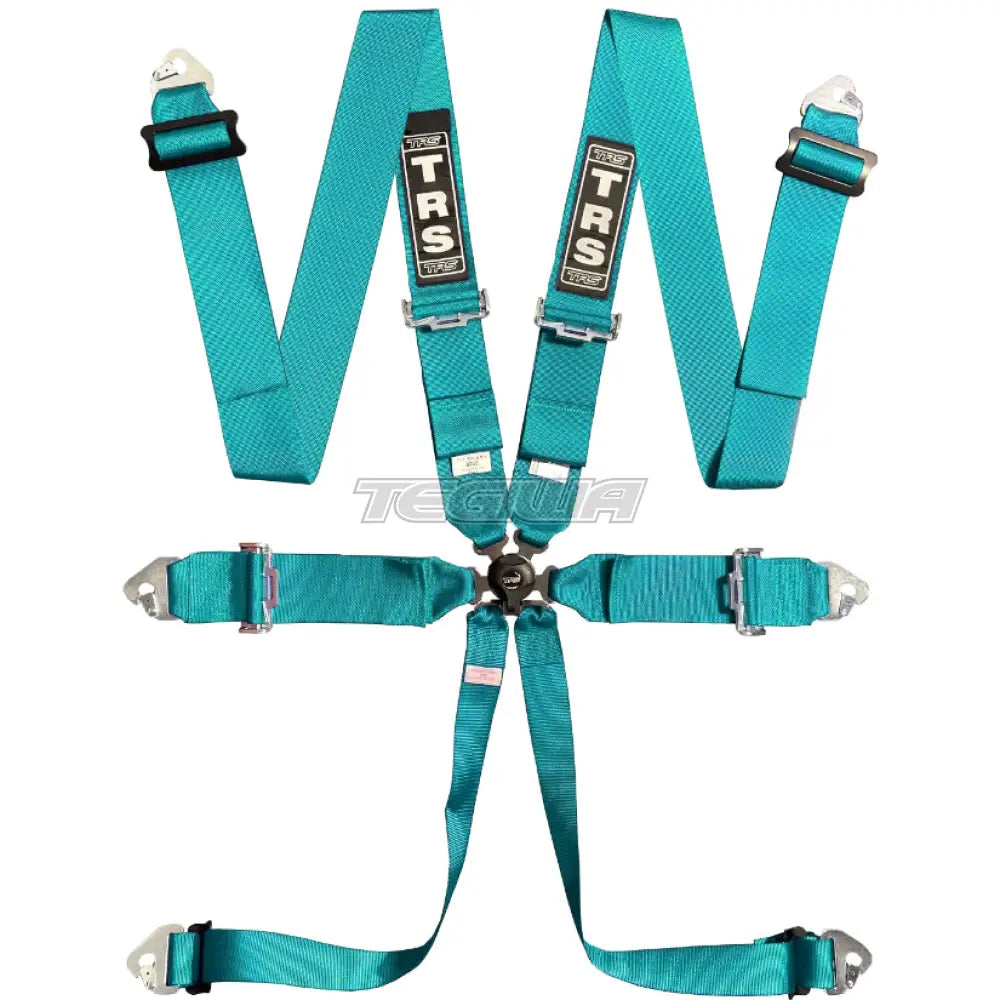 Trs Magnum 3In 6 Point Fia Harness Standard – Entry Level / Miami Blue Harnesses