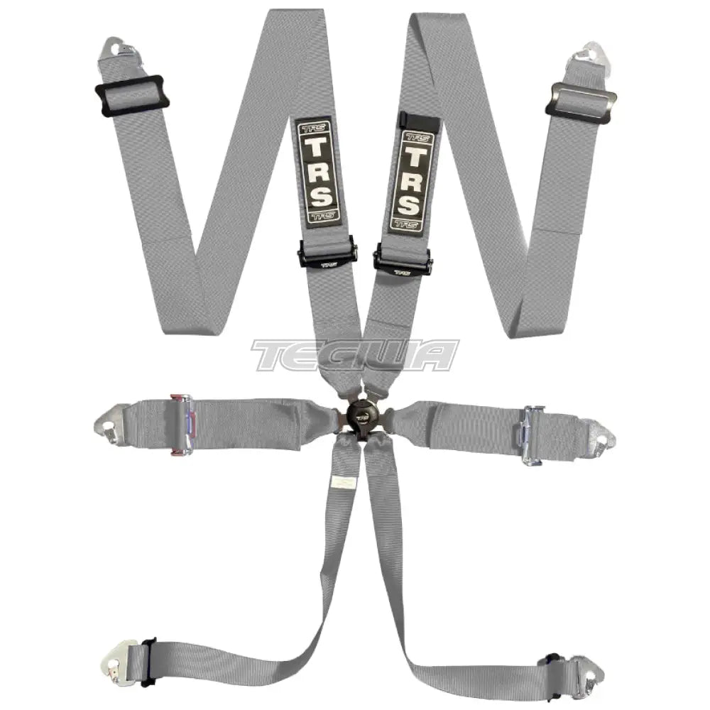 Trs Magnum 3In 6 Point Fia Harness Superlite - Mid-Range / Grey Harnesses