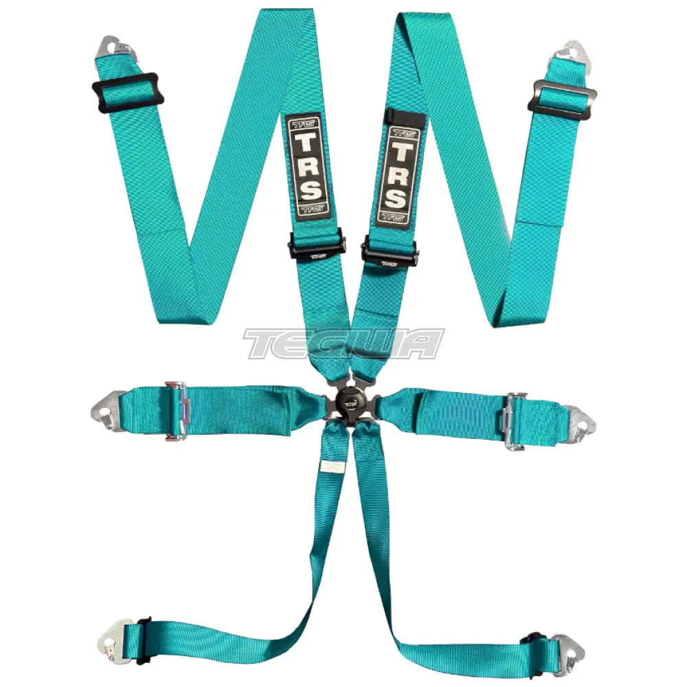 Trs Magnum 3In 6 Point Fia Harness Superlite - Mid-Range / Miami Blue Harnesses