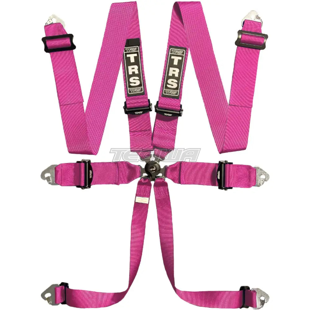 Trs Magnum 3In 6 Point Fia Harness Ultralite - Top Of The Range / Pink Harnesses