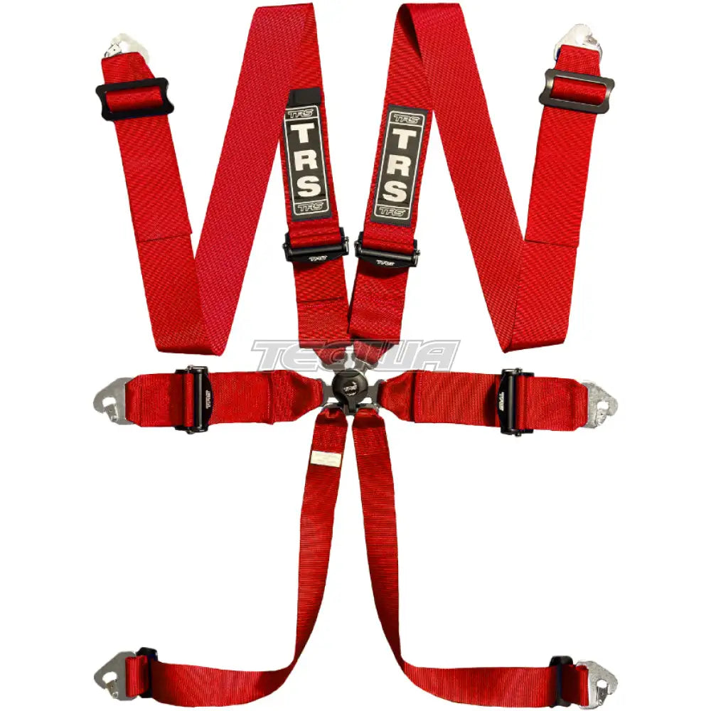 Trs Magnum 3In 6 Point Fia Harness Ultralite - Top Of The Range / Red Harnesses