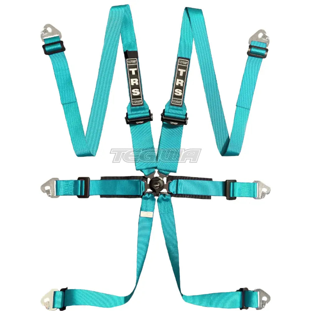 Trs Pro 2In/3In 6 Point Fia Hans Harness Superlite - Mid-Range / Miami Blue Harnesses