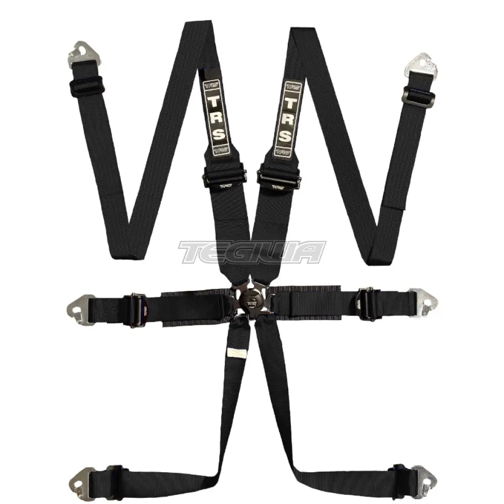 Trs Pro 2In/3In 6 Point Fia Hans Harness Ultralite - Top Of The Range / Black Harnesses