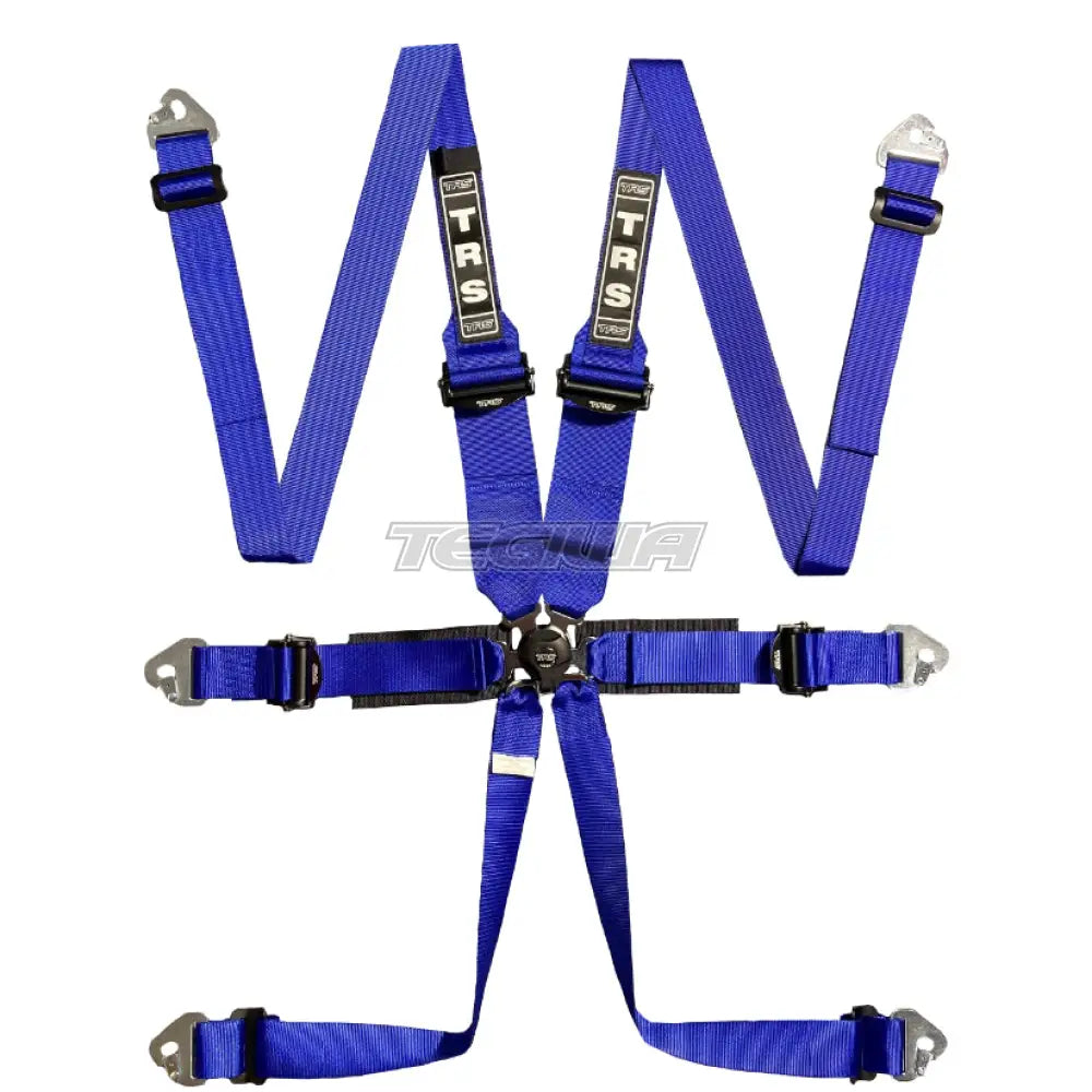 Trs Pro 2In/3In 6 Point Fia Hans Harness Ultralite - Top Of The Range / Blue Harnesses