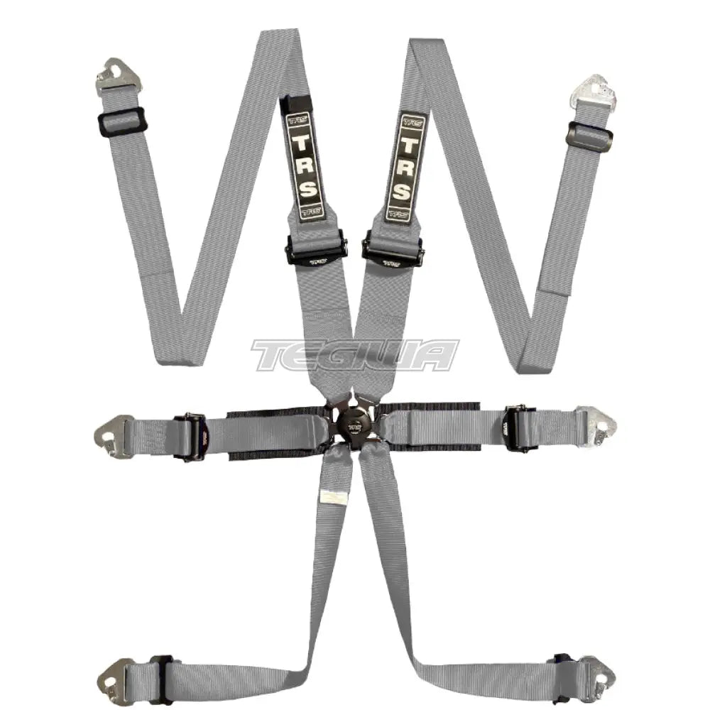 Trs Pro 2In/3In 6 Point Fia Hans Harness Ultralite - Top Of The Range / Grey Harnesses