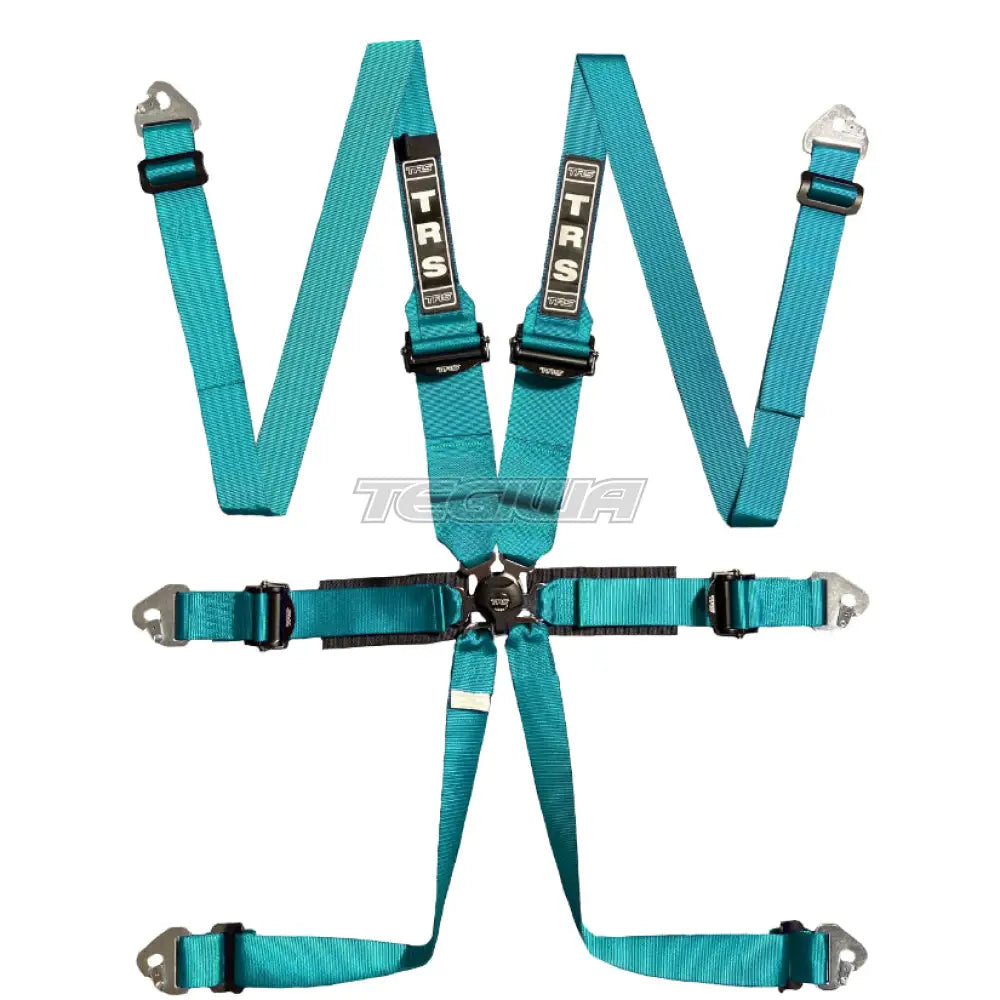 Trs Pro 2In/3In 6 Point Fia Hans Harness Ultralite - Top Of The Range / Miami Blue Harnesses