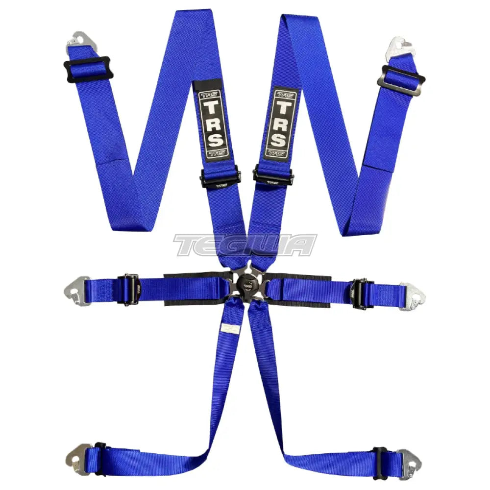 Trs Pro 2In/3In 6 Point Fia Harness Ultralite - Top Of The Range / Blue Harnesses