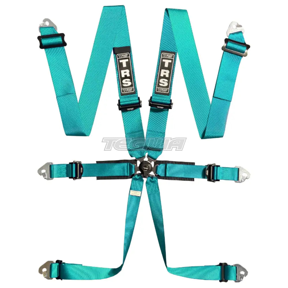 Trs Pro 2In/3In 6 Point Fia Harness Ultralite - Top Of The Range / Miami Blue Harnesses