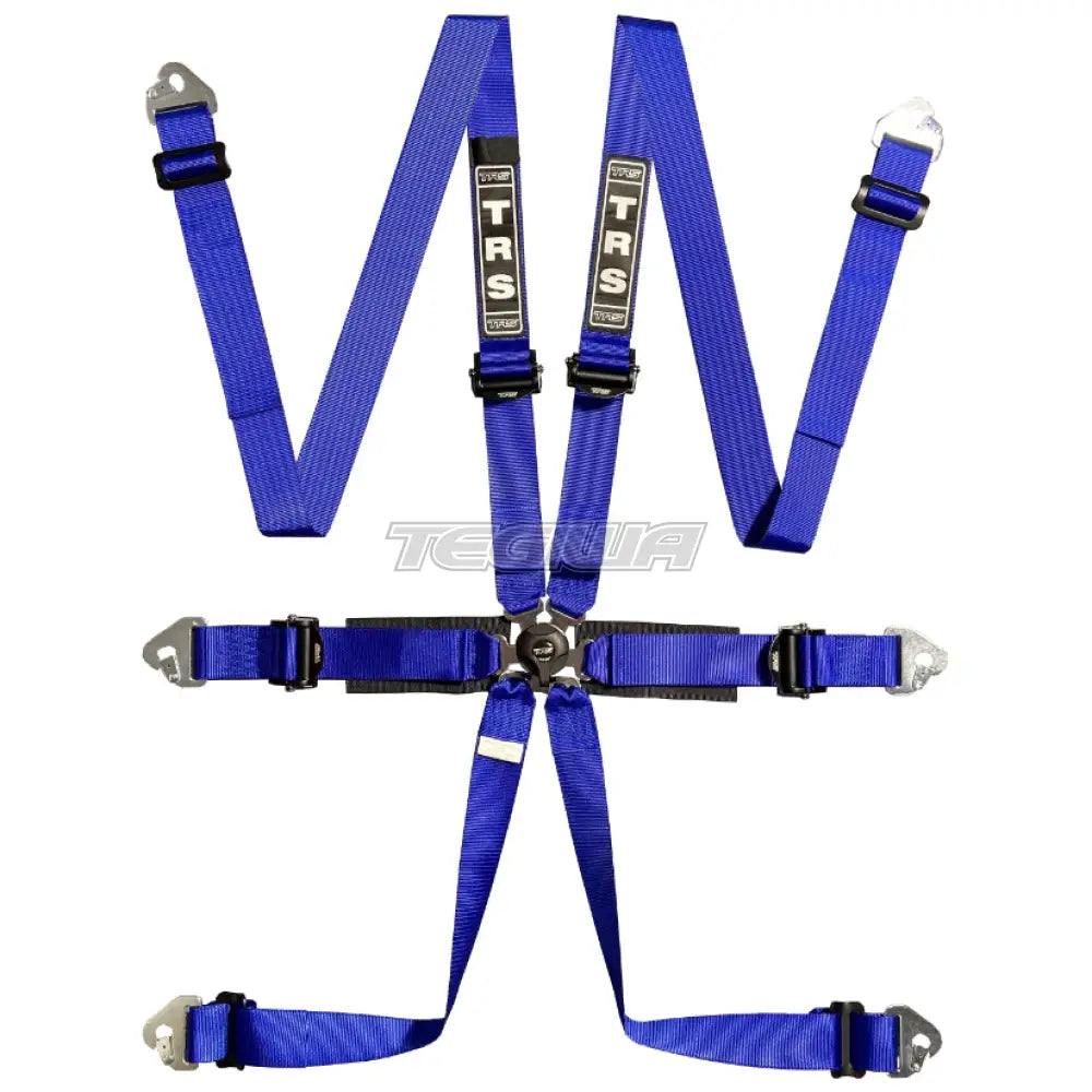 Trs Pro International 2In 6 Point Fia Hans Harness Ultralite - Top Of The Range / Blue Harnesses