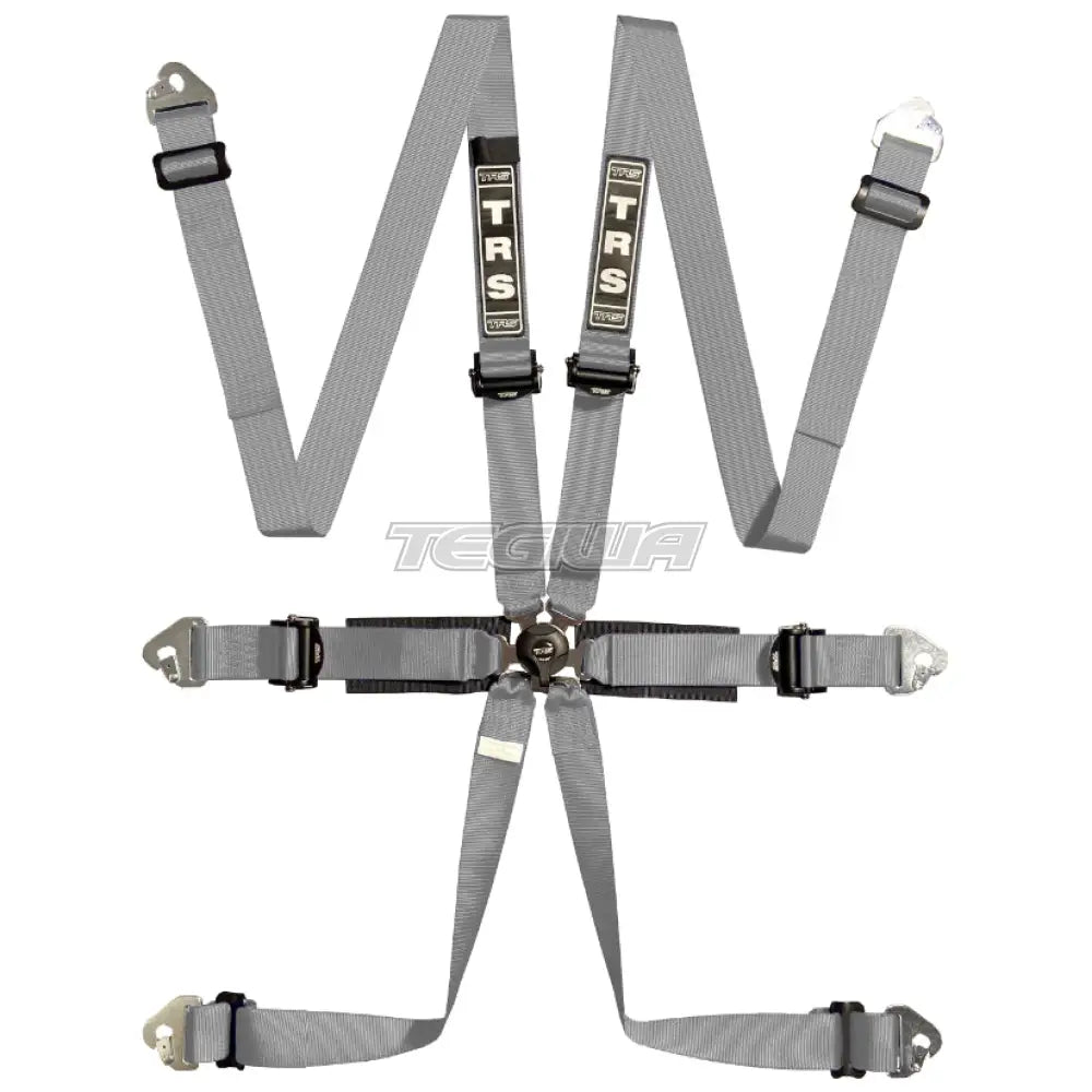 Trs Pro International 2In 6 Point Fia Hans Harness Ultralite - Top Of The Range / Grey Harnesses