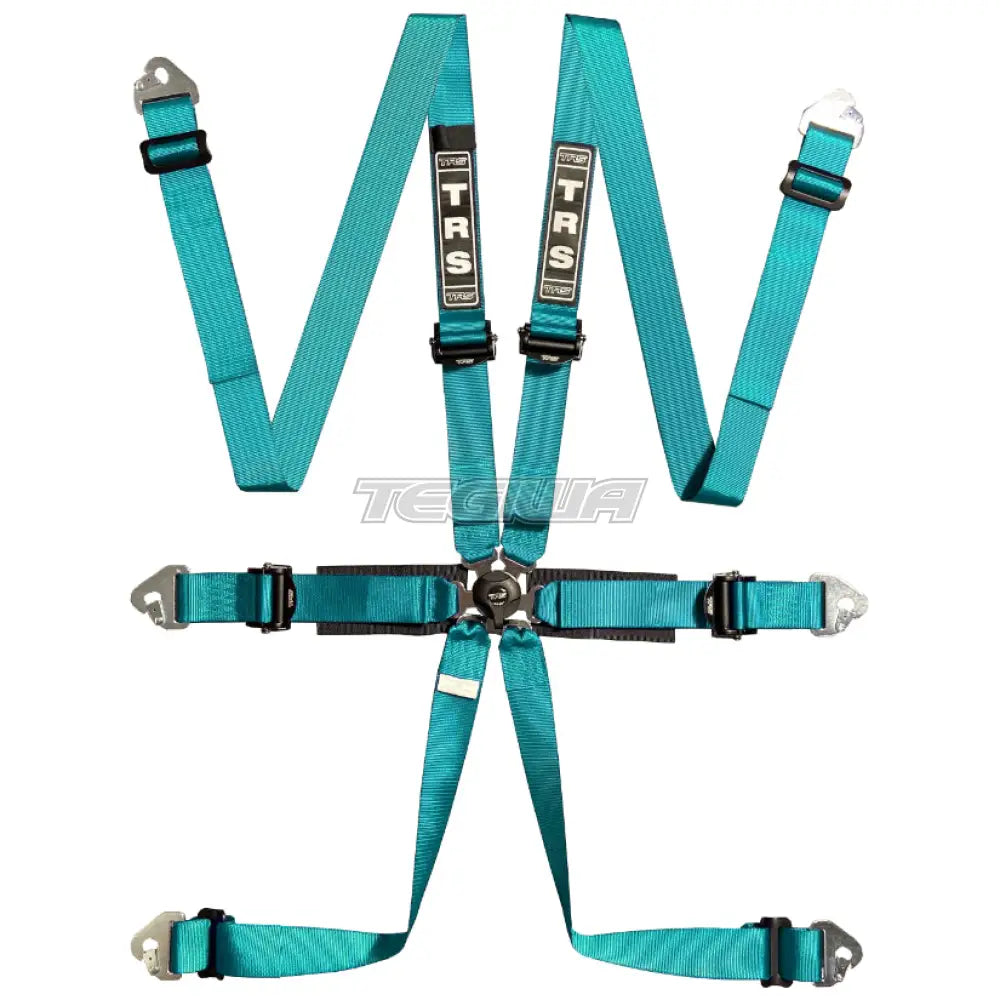 Trs Pro International 2In 6 Point Fia Hans Harness Ultralite - Top Of The Range / Miami Blue