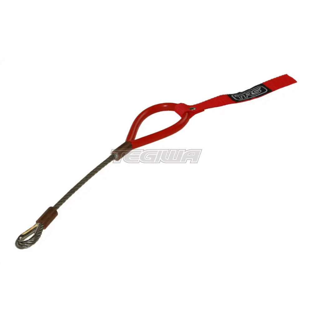 Trs Wire Tow Loop - Bolt On Fixed Length Red / Single Hooks