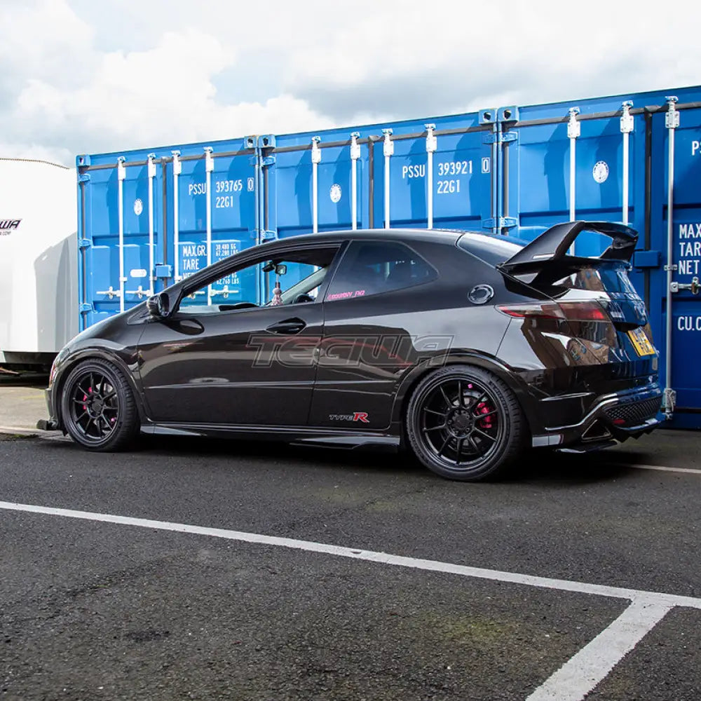 Tsw Imatra 5X114 18’X8J Et35 Matt Black Honda Civic Type R Fn2 Fd2 (Track Fitment) Alloy Wheels