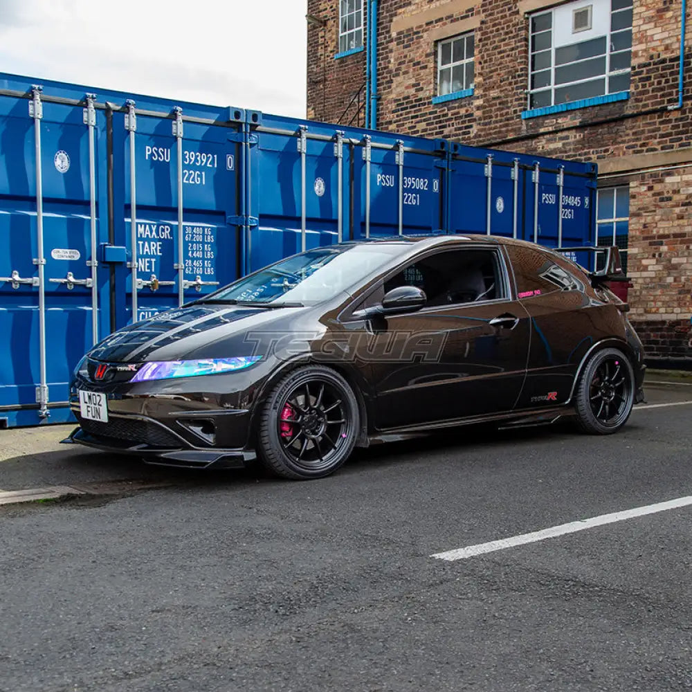 Tsw Imatra 5X114 18’X8J Et35 Matt Black Honda Civic Type R Fn2 Fd2 (Track Fitment) Alloy Wheels