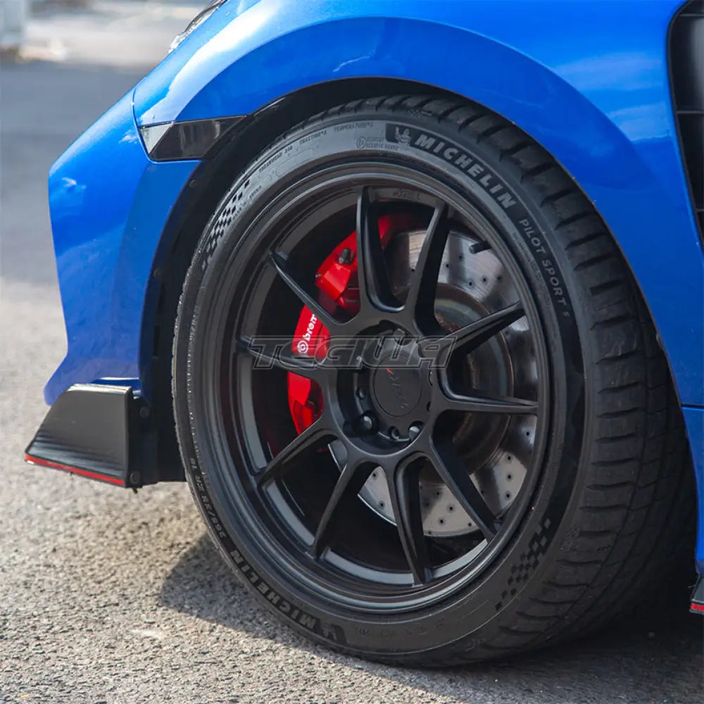 Tsw Imatra 5X120 18’X9.5J Et38 Matt Black Honda Civic Type R Fk8 Fl5 (Aggressive Track Fitment)