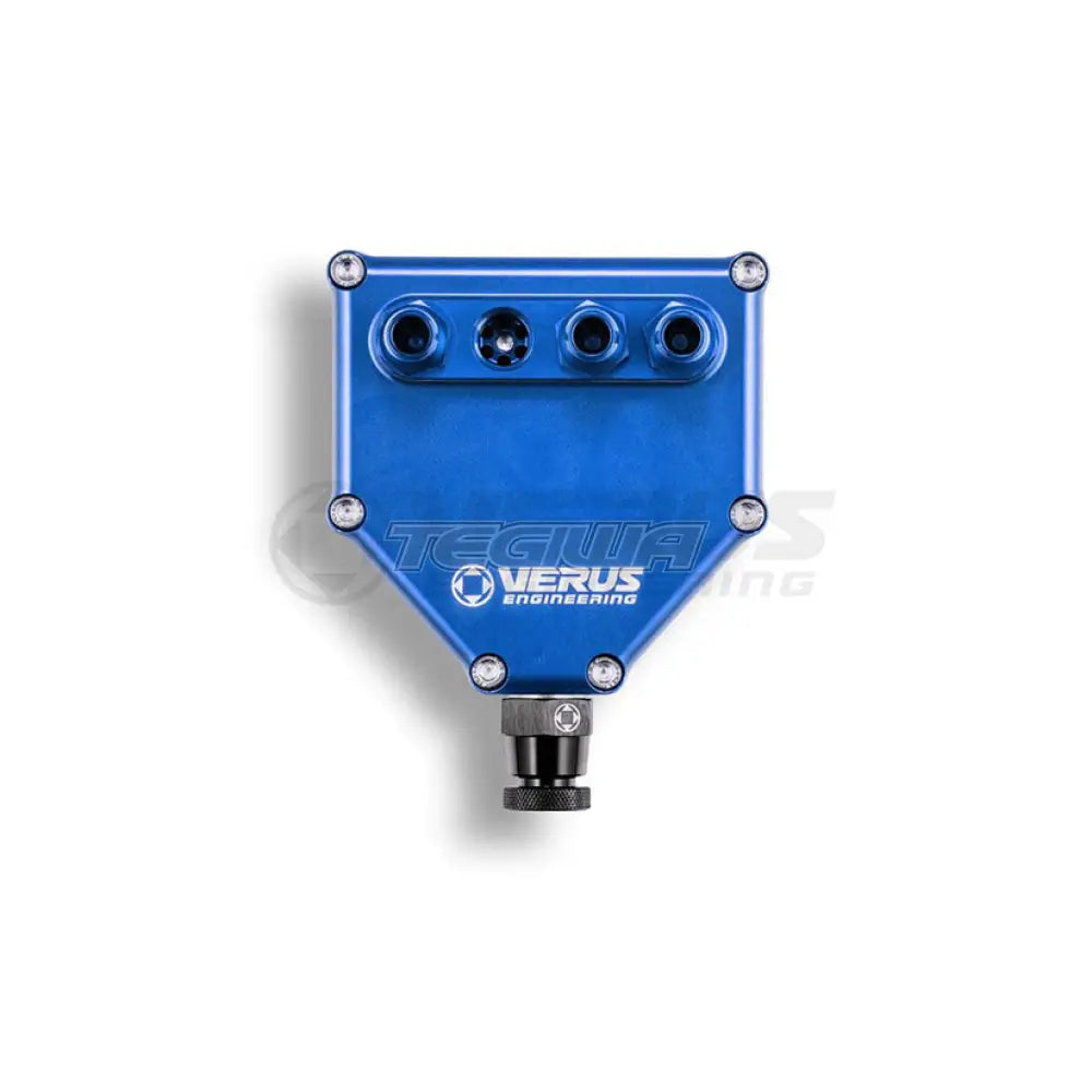 Verus Engineering Dual Air Oil Seperator Toyota GR86 Subaru BRZ 22+ Anodized Blue