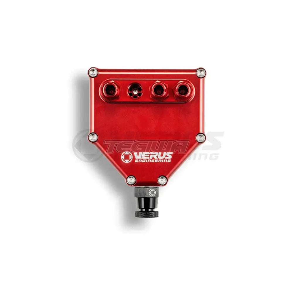 Verus Engineering Dual Air Oil Seperator Toyota GR86 Subaru BRZ 22+ Anodized Red