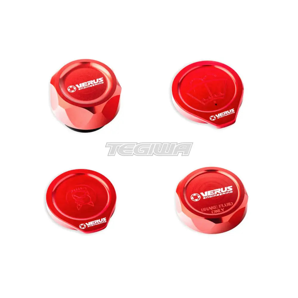 Verus Engineering Engine Bay Cap Kit Oil Cap Toyota GT86 Subaru BRZ 13-21