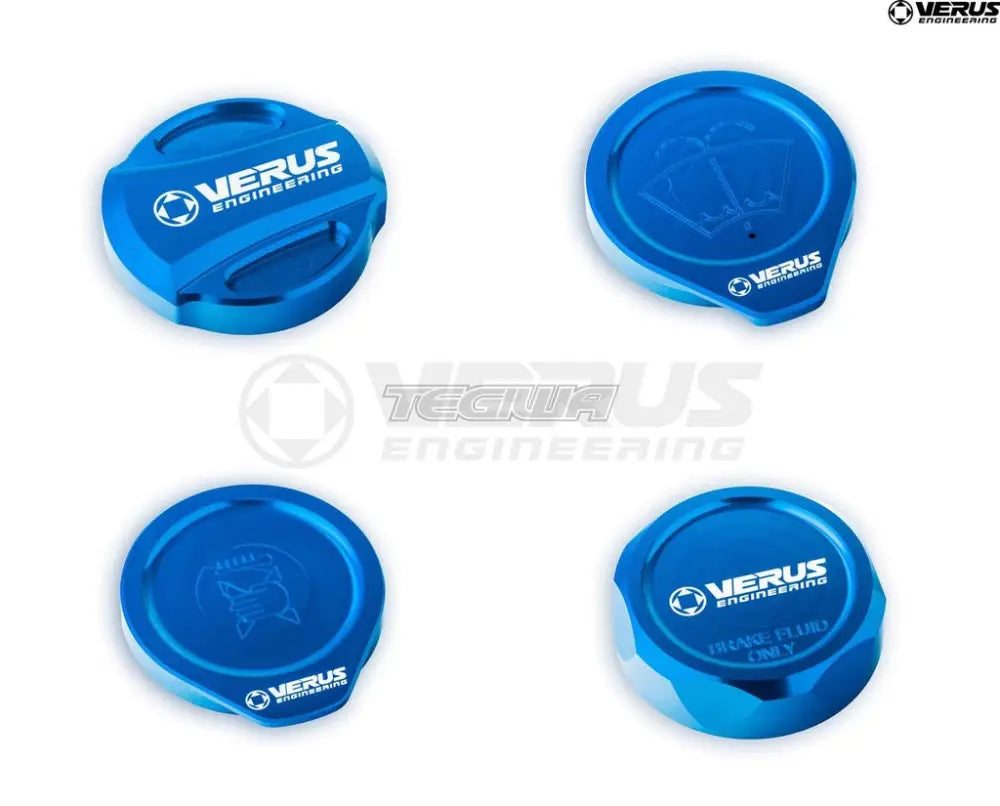 Verus Engineering Engine Bay Cap Kit Rla Oil Anodized Subaru Wrx/Sti Gr/Gv