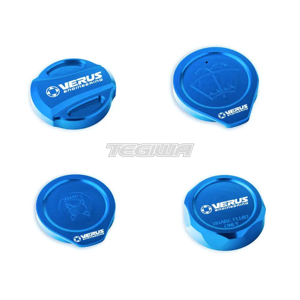 Verus Engineering Engine Bay Cap Kit RLS Oil Cap Subaru WRX/STI GR GV VA