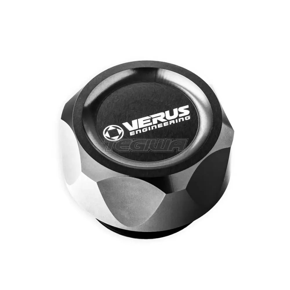 Verus Engineering Fhs Oil Cap Honda Civic Type R Fk8 17-21 Black Engine Bay