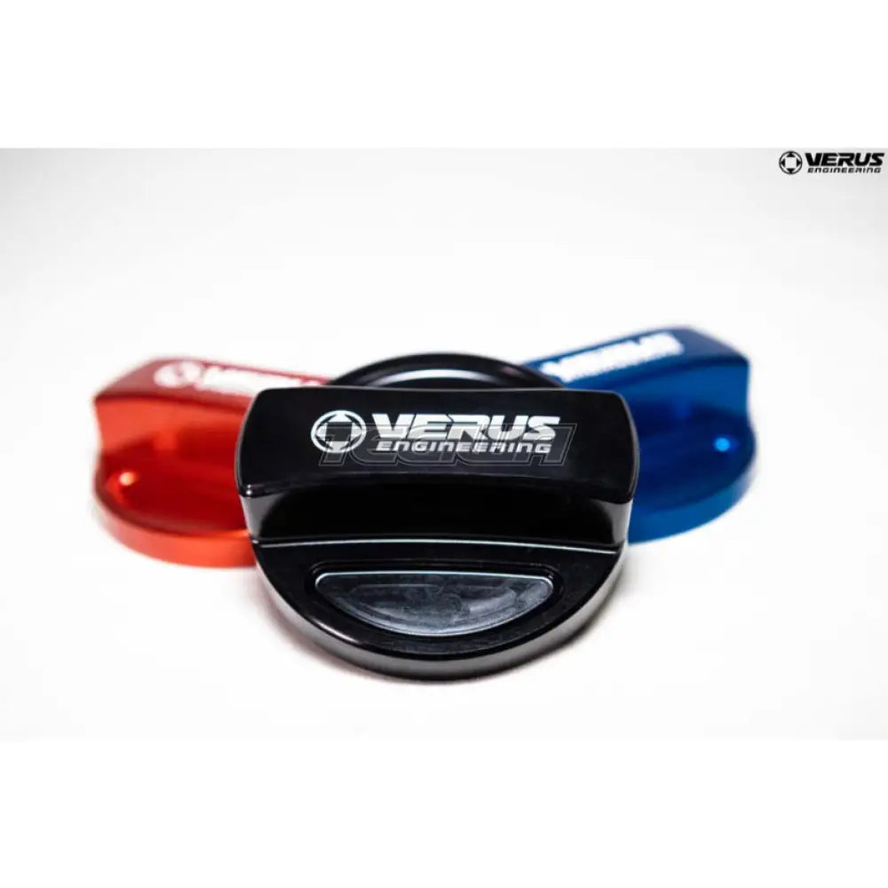 Verus Engineering Gas Cap Cover Anodized Mazda Mx5 Nd Engine Bay