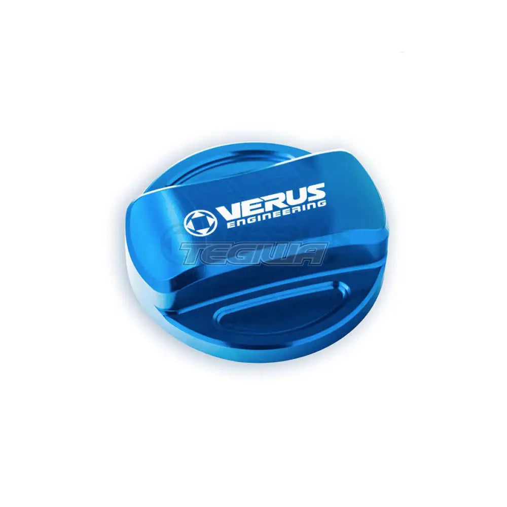 Verus Engineering Gas Cap Cover Toyota Supra MK5 Anodized Blue