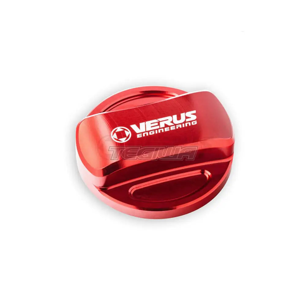 Verus Engineering Gas Cap Cover Toyota Supra MK5 Anodized Red