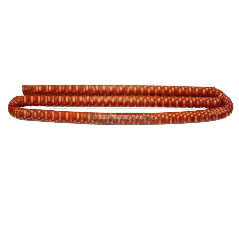 Verus Engineering Hightemp Silicone Brake Duct Hose 2.5’’ Dia 12’ Long Orange Parts And Accessories