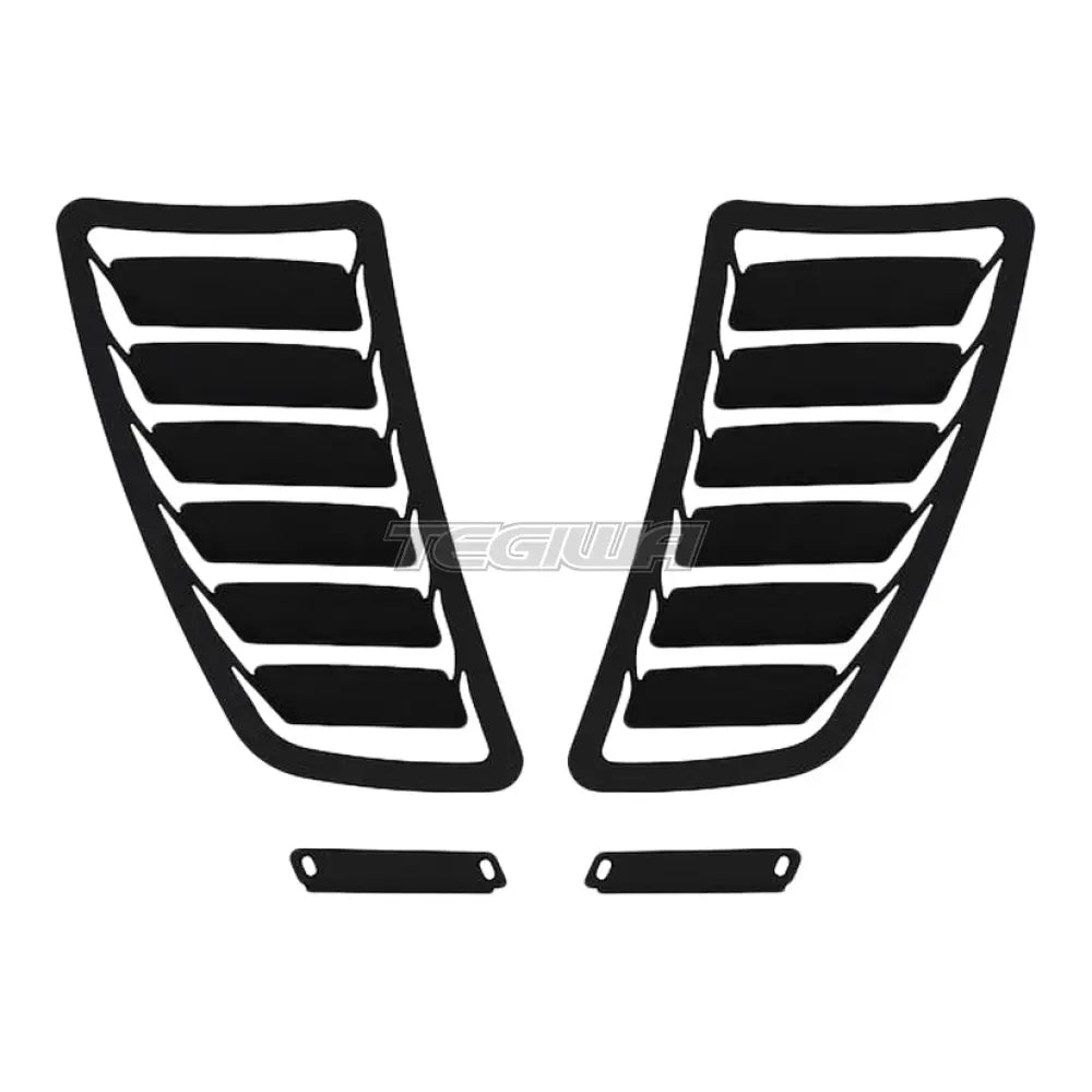 Verus Engineering Hood Louver Kit - Subaru WRX/STI GR / GV - Black