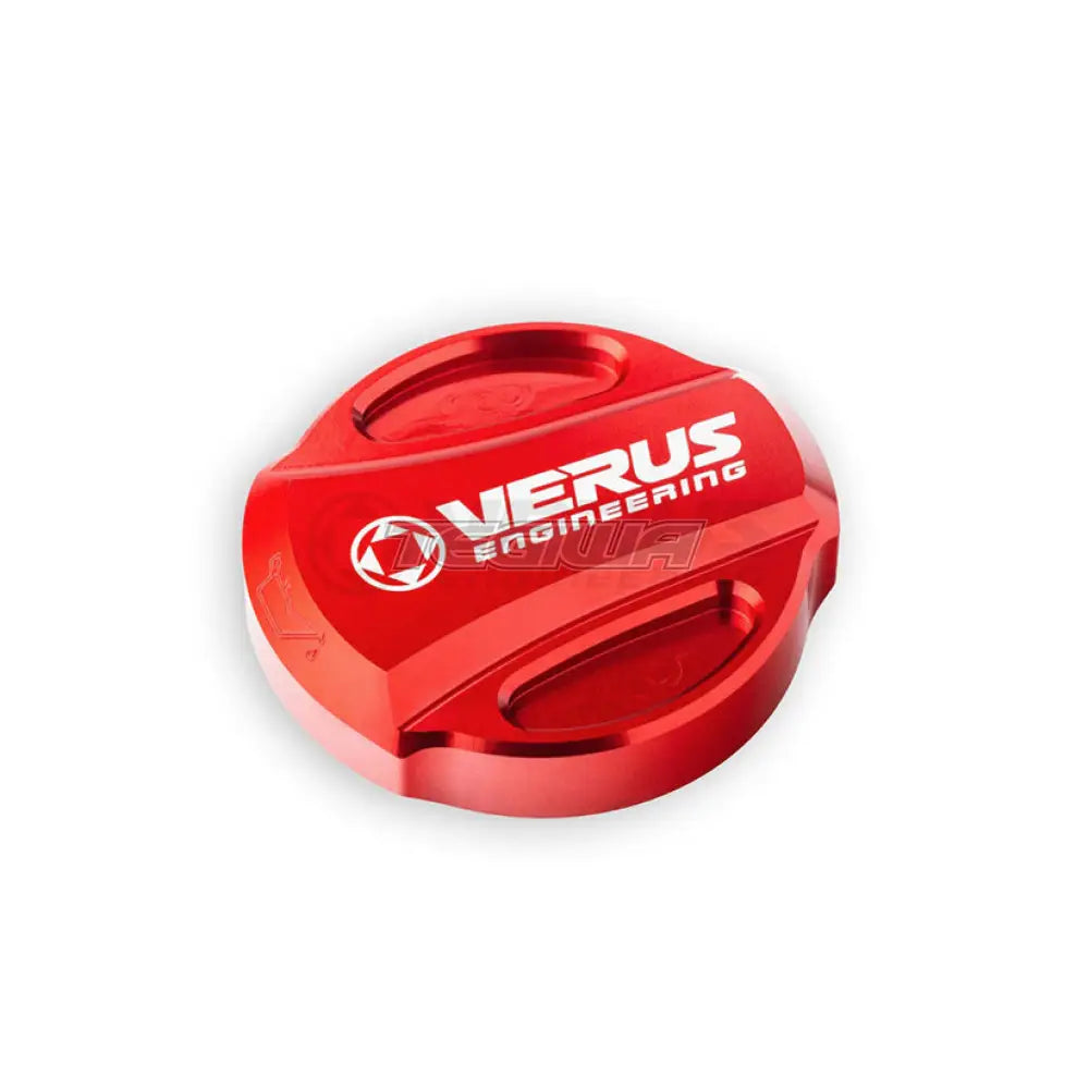 Verus Engineering Oil Cap RLA Style Ford Explorer Bronco Anodized Red