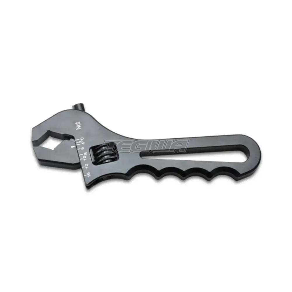 Vibrant Performance Adjustable An Wrench -4An To -16An; Anodized Black Tools