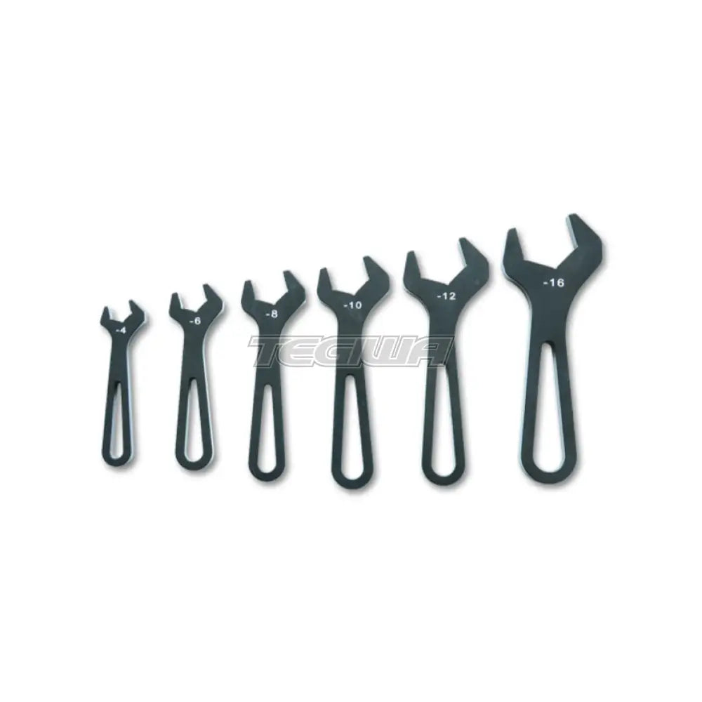 Vibrant Performance An Wrench Set -4An To -16An - Anodized Black Tools