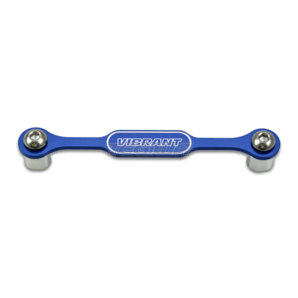 Vibrant Performance Anodized Boost Brace With Dowels Blue / Aluminum Gaskets Flanges & Clamps