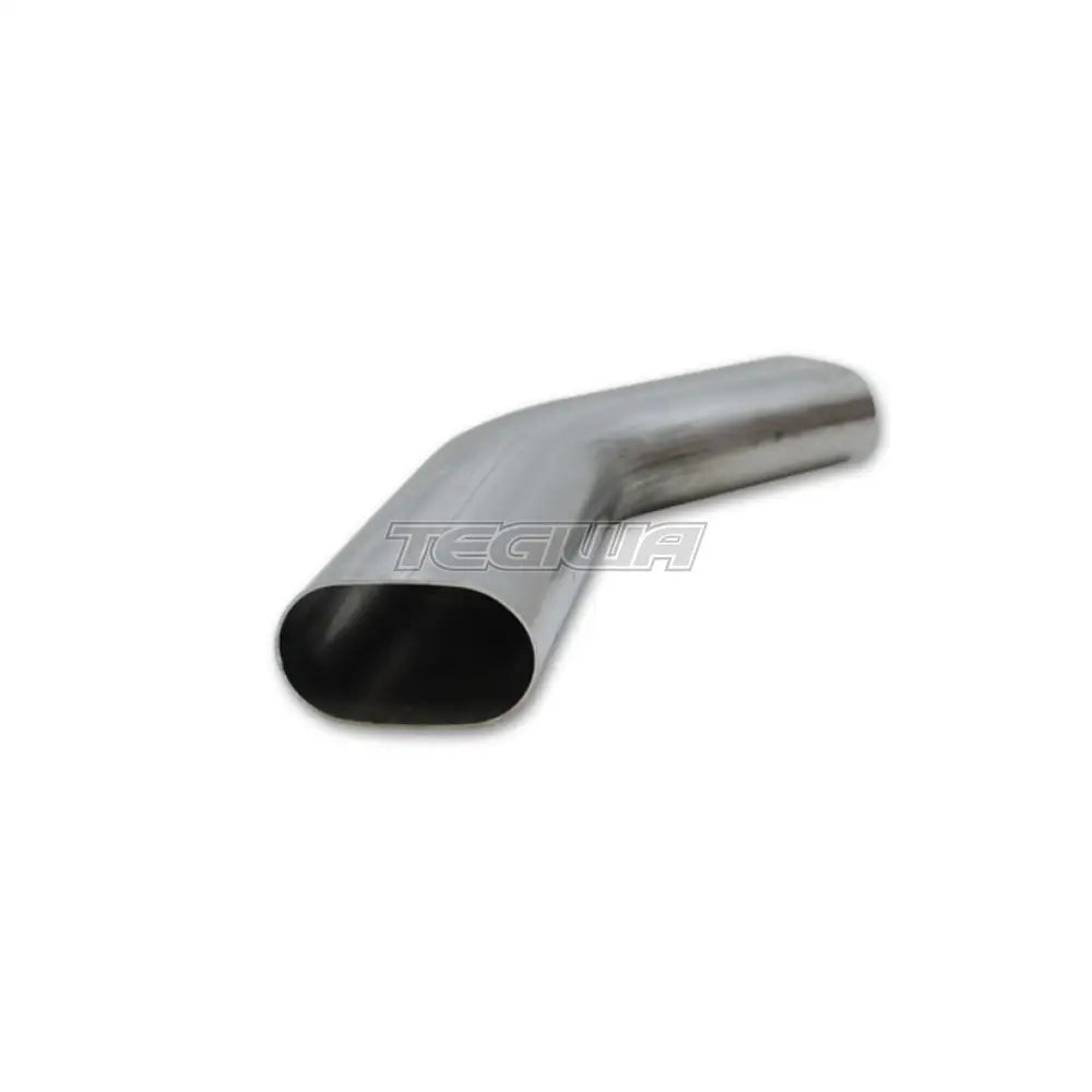 Vibrant Performance Custom Exhaust And Intercooler Tubing 3.5In Od Oval - 45 Degree Mandrel Bend /