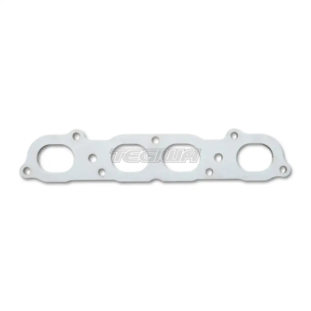 Vibrant Performance Exhaust Manifold Flange For Honda F20C Motor 3/8In Stainless Steel Gaskets