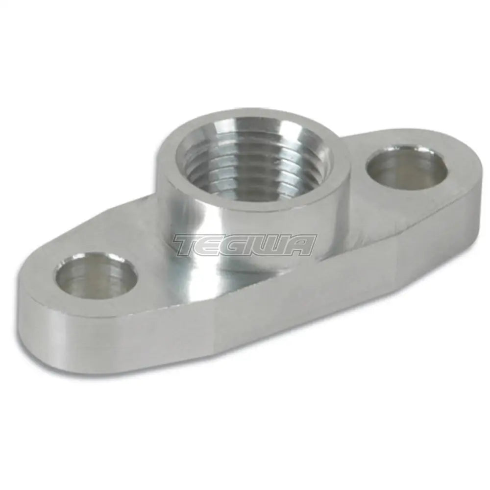 Vibrant Performance Oil Drain Flange Tapped 0.5In Npt - For Garrett T3/T4/T04 Turbos Gaskets