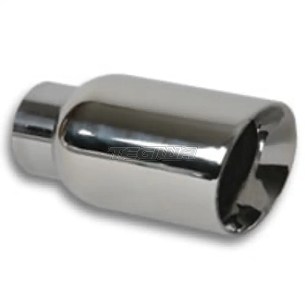 Vibrant Performance Weld-On Exhaust Tips 2.25In Inlet / 4In Outlet Double Wall Angle Cut Beveled