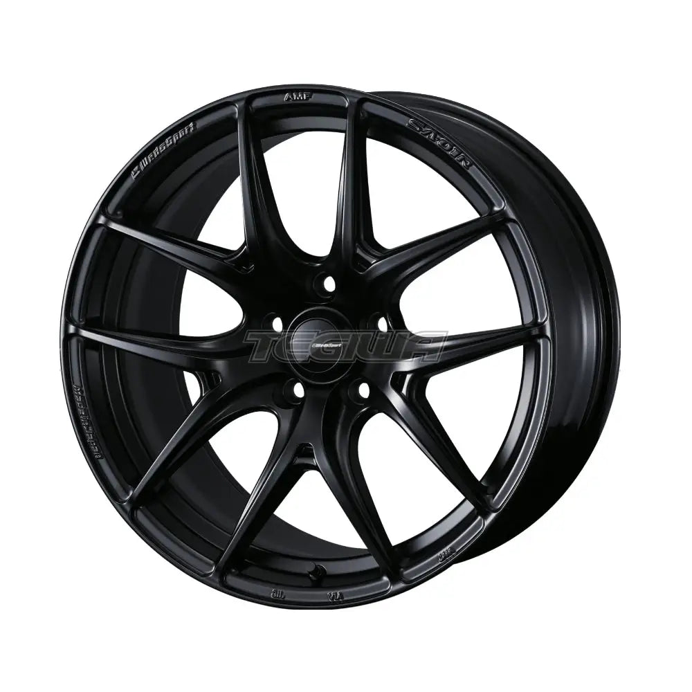 WedsSport SA-01R Alloy Wheel 17x7.5 ET45 5x114.3 73mm CB Matt Black Alloy Wheels