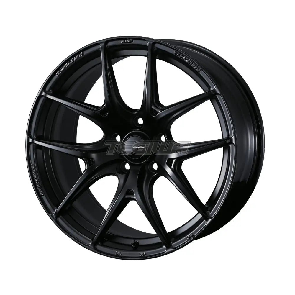 WedsSport SA-01R Alloy Wheel 18x8.5 ET40 5x108 73mm CB Matt Black Alloy Wheels