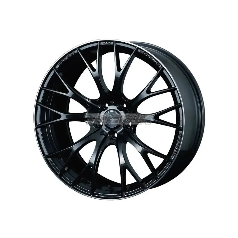 WedsSport SA-20R Alloy Wheel Metal Black 19x8.5 ET38 5x114 Alloy Wheels