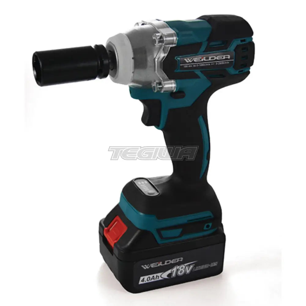 Weilder 18V 4Ah Impact Wrench (2 Batteries) Tools