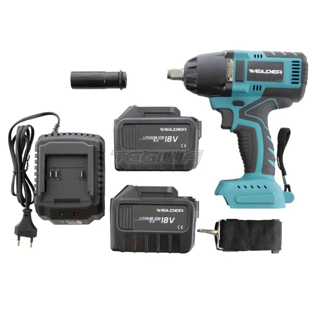 Weilder 18V 6Ah Impact Wrench (2 Batteries) Tools