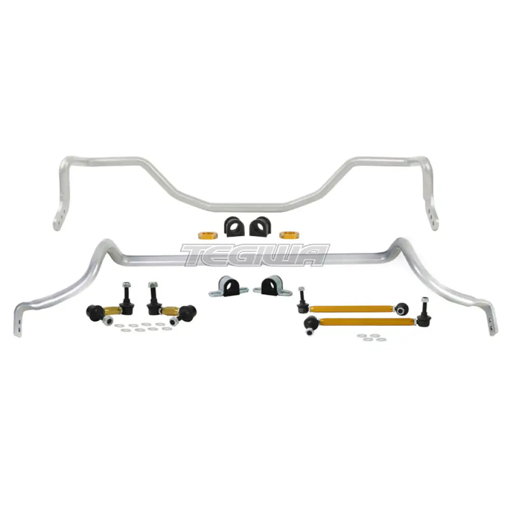 Whiteline Anti-Roll Bar Stabiliser Kit Mitsubishi Lancer Ralliart 08 + Bars