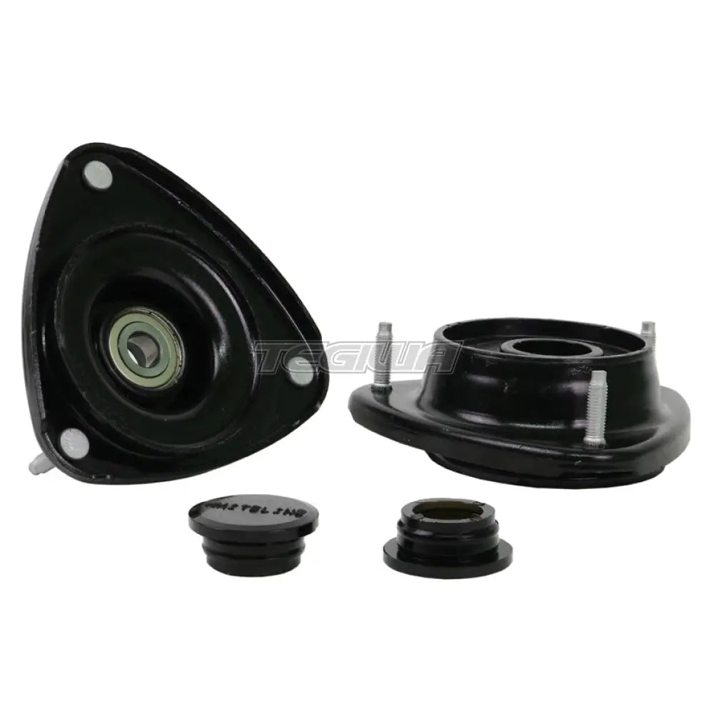 Whiteline Bushing Strut Mount High Duro Rubber + 0.75Deg Caster/-0.5Deg Camber Subaru Forester Sf