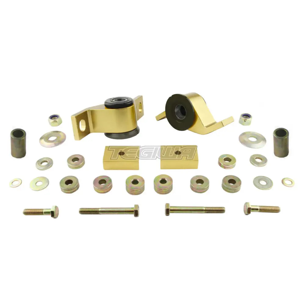 Whiteline Control Arm Bushing 0.5Deg Caster + Anti-Lift Comfort Option Uses 75 Duro Subaru Impreza