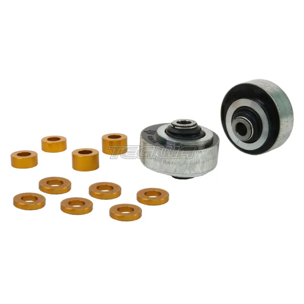 Whiteline Control Arm Bushing 0.5Deg Caster + Anti-Lift Subaru Impreza Ge Gh Gr Grf 08-13 Bushes