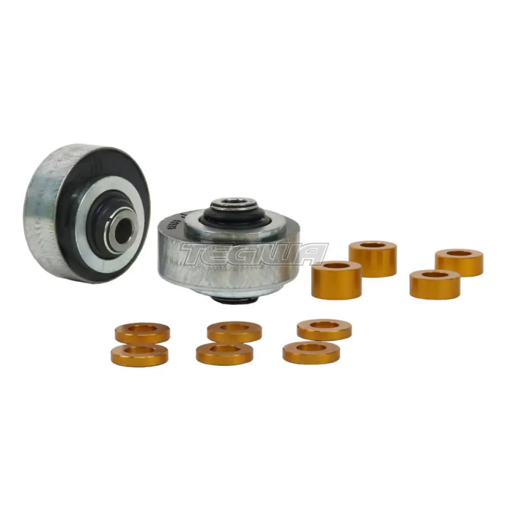 Whiteline Control Arm Bushing 0.5Deg Caster + Anti-Lift Subaru Impreza Ge Gh Gr Grf 08-13 Bushes